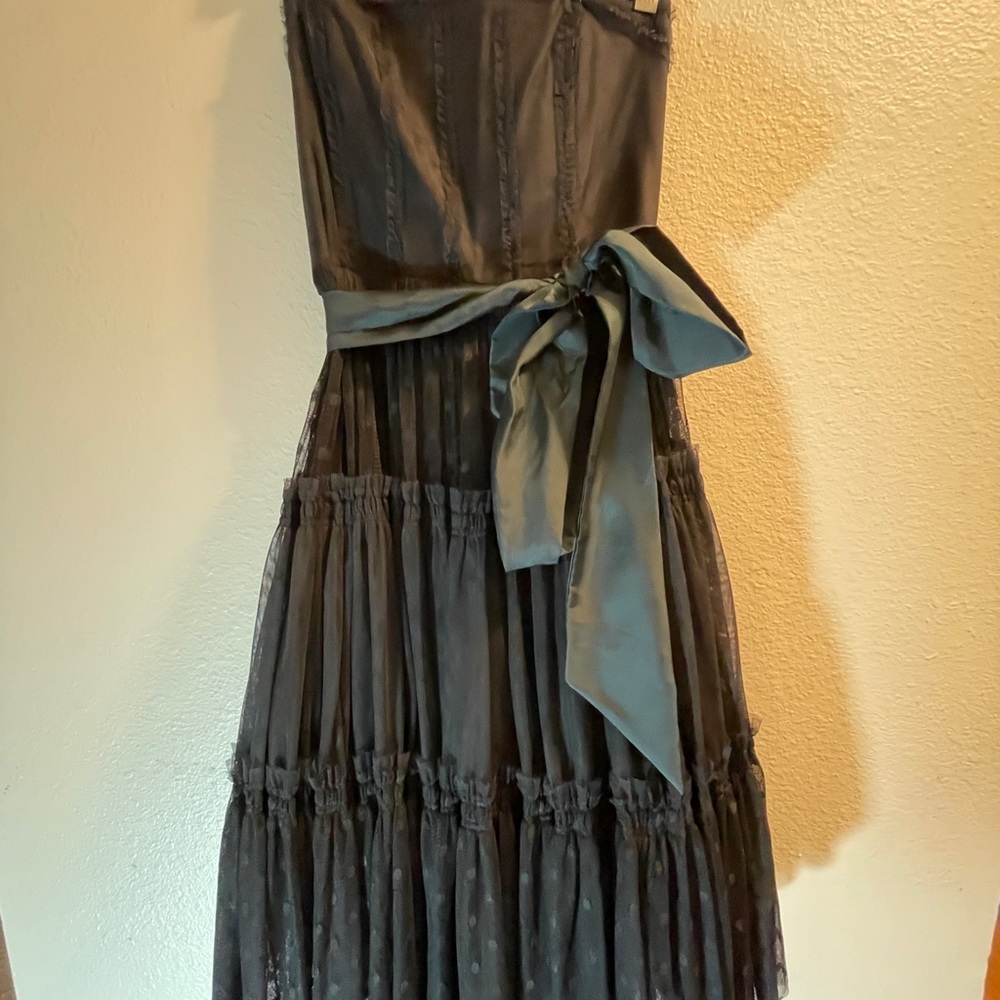 Black cocktail dress